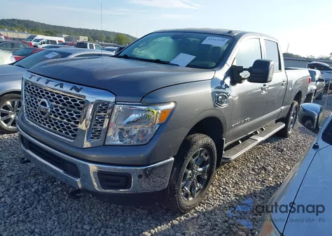 2018 Nissan Titan Xd Sv Diesel from USA, damaged, VIN 1N6BA1F4XJN523436